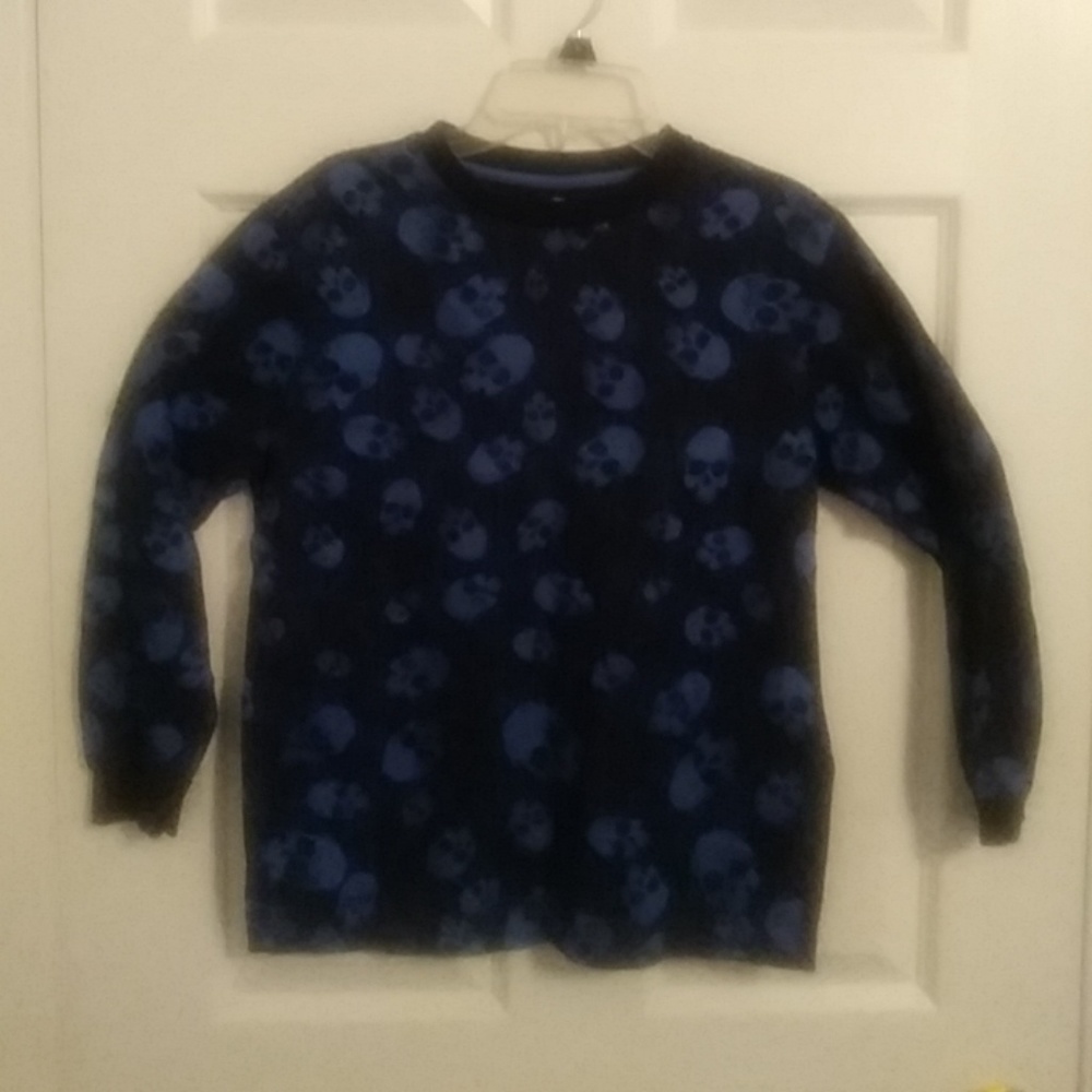 Skull long sleeve tee